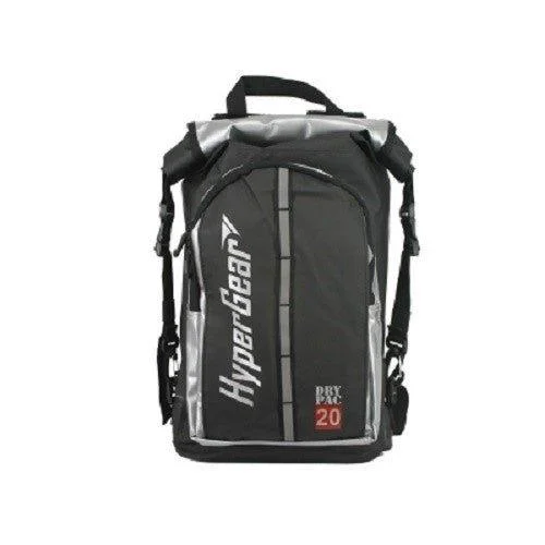 Soft - sided travel bag with reinforced corners for durabilityHypergear Dry Pac Compact 20L Backpack