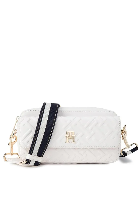 Tommy Hilfiger Iconic Monogram Crossbody Camera Bag, Acorn