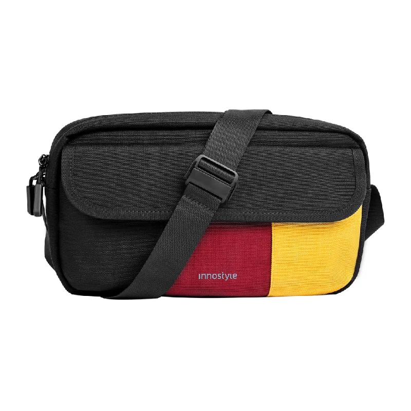 Travel bag with a detachable toiletry pouch for convenienceInnostyle VersaSling Crossbody Bag