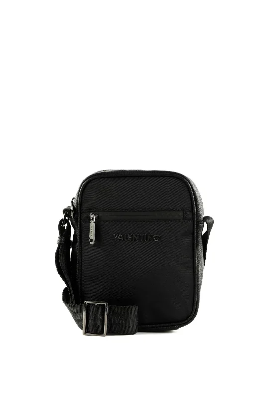 Valentino Klay RE Sporty Inspired Crossbody Bag, Nero