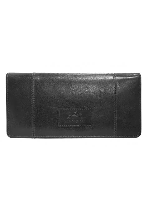 Mancini Leather Ladies' Clutch Wallet RFID