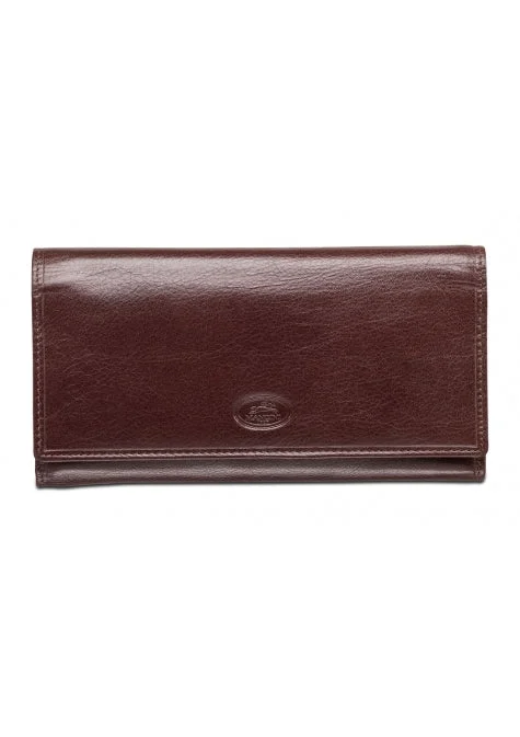 Mancini Leather Ladies' Clutch Wallet RFID