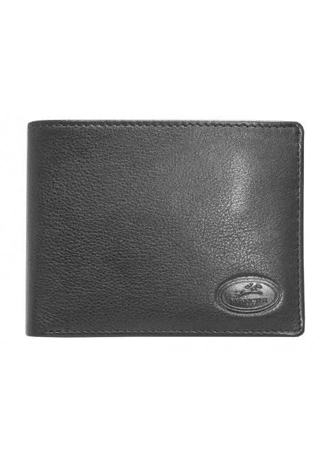 Mancini Leather Men's Wallet with Left Wing RFID