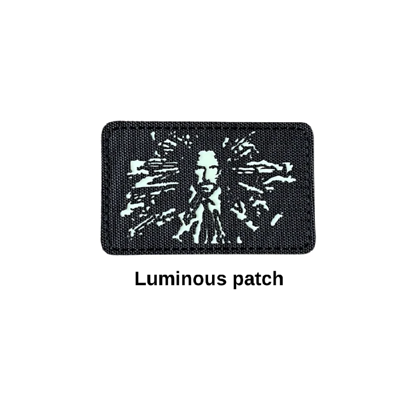 Waterproof canvas travel bag suitable for beach and outdoor vacationsThe Meniacc John Wick Luminous Velcro Patch