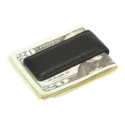 Osgoode Marley Leather Men's Money Clip Long Magnetic