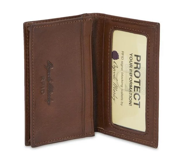 Osgoode Marley Leather RFID Gusset Card Case