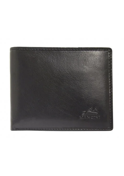 Mancini Leather Men's Wallet with Removable Passcase