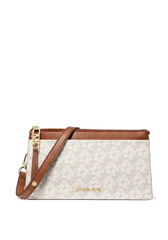 MICHAEL Michael Kors Empire Crossbody Bag, Vanilla