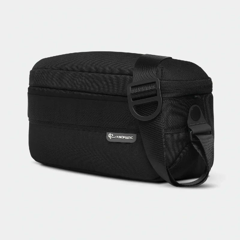 Travel bag with a retractable garment rack for easy unpackingNomatic Luma Camera Sling 9L