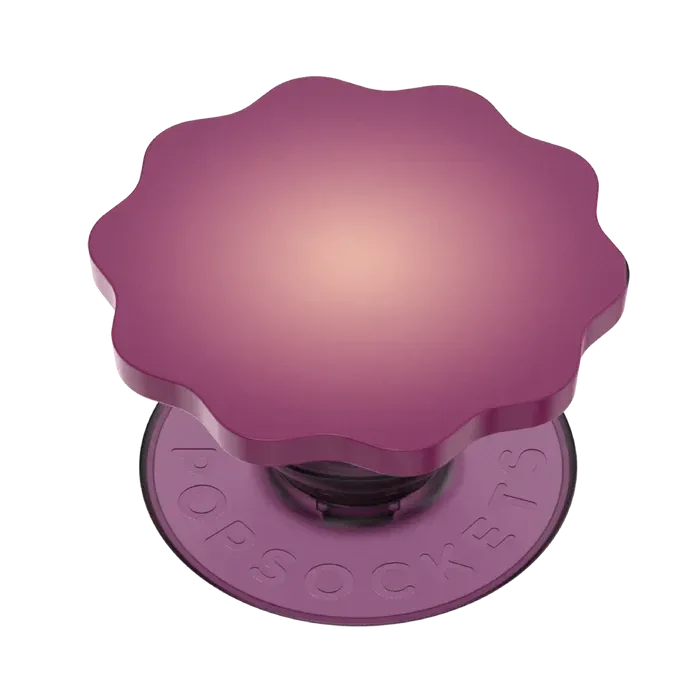 Molded Flower Red Wine