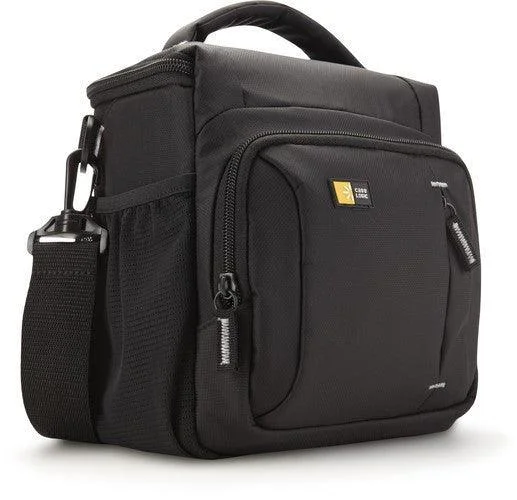 Smart travel bag with integrated GPS tracker for lost item recovery(Promo) Case Logic DSLR Shoulder Bag TBC409 - Black