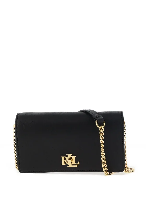 Ralph Lauren Smartphone Chain Crossbody, Black