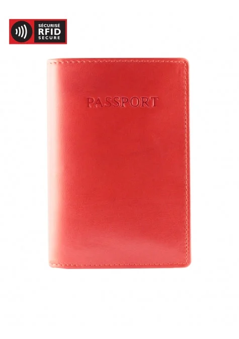 Mancini Leather Travel Wallet with Passport Pocket RFID