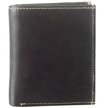 Derek Alexander Leather Men's Wallet Show Card with Wing