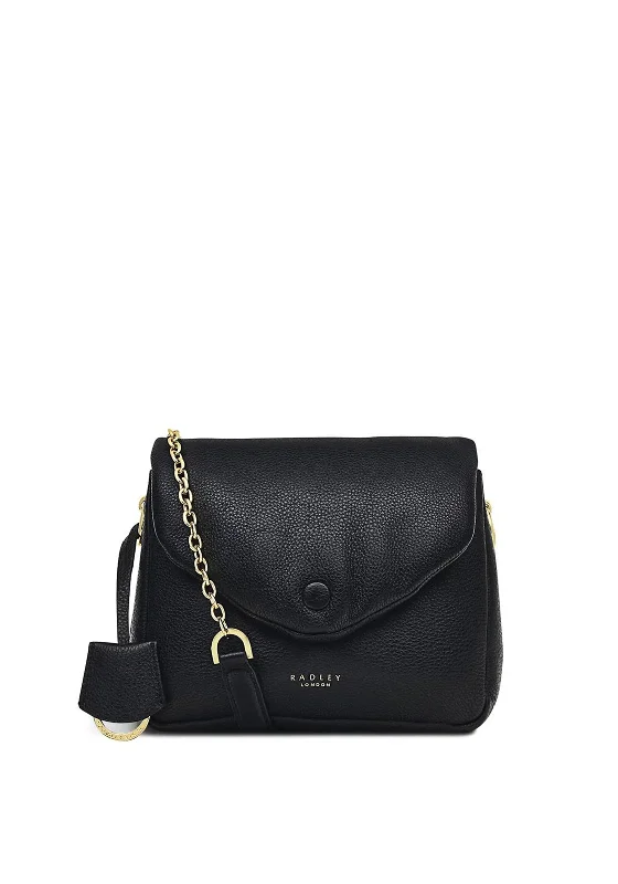 Radley Mallow Street Small Flap Over Crossbody Bag, Black