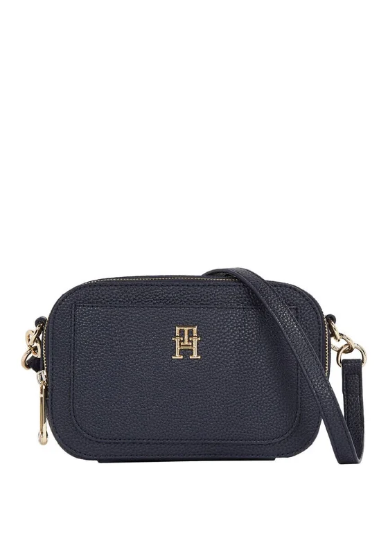 Tommy Hilfiger Emblem Camera Bag, Navy