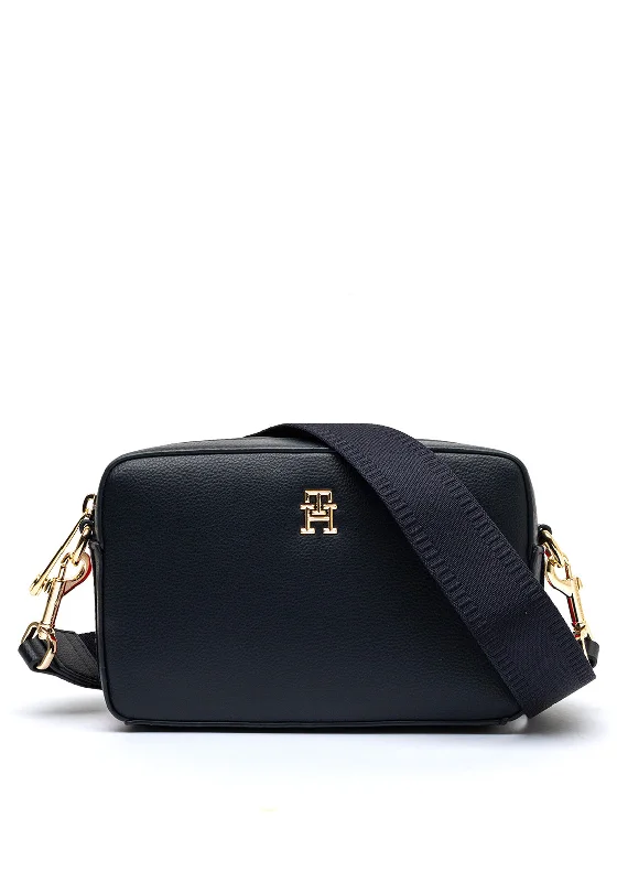 Tommy Hilfiger Essential Signature Tape Crossbody Bag, Navy