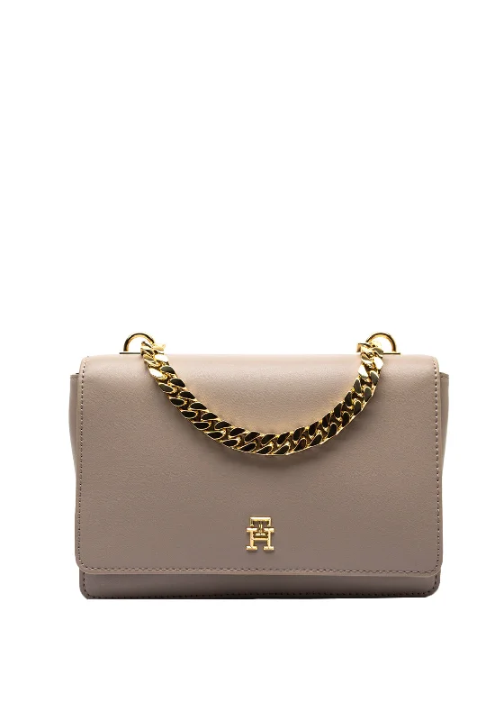 Tommy Hilfiger Refined Medium Crossbody Bag, Smooth Taupe