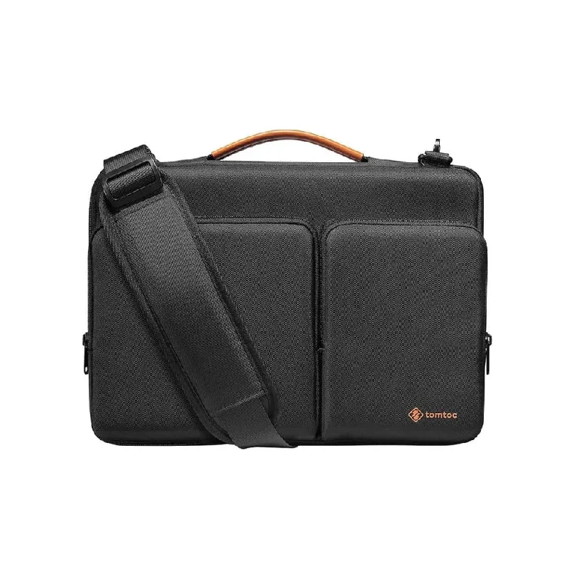 Travel bag with a built - in power bank charger for on - the - go device chargingTomtoc Defender A42 Laptop Messenger Bag 16-inch