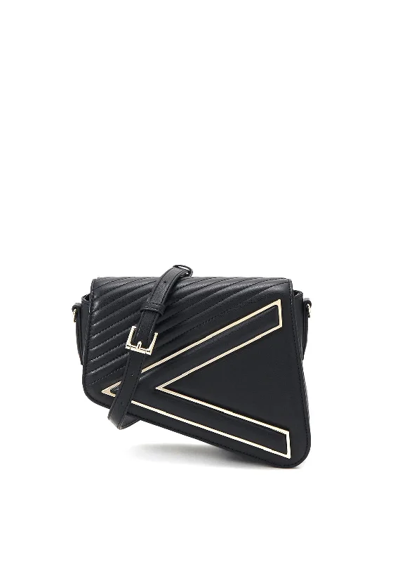 Valentino Belville V Crossbody Bag, Black