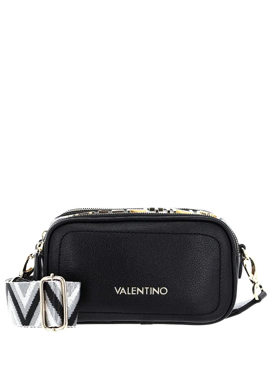 Valentino Small Sled Crossbody Camera Bag, Black