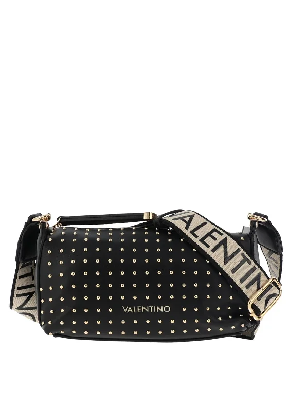 RFID - blocking men's crossbody bag for security - conscious travelersValentino Handbags Song Studded Crossbody Bag, Nero