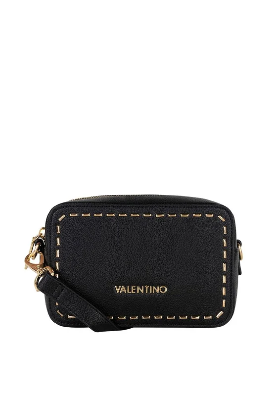 Valentino Dolomiti Studded Crossbody Bag, Black