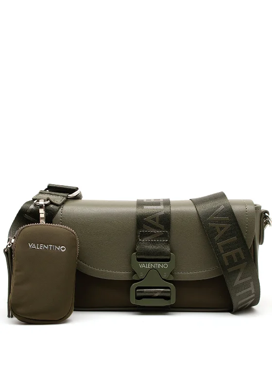 Valentino Small Mountain Crossbody Bag, Militaire