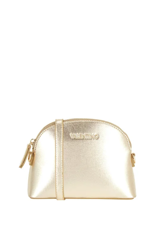 Valentino Mayfair Small Dome Crossbody Bag, Gold