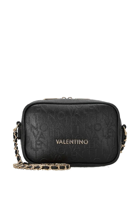 Valentino Relax Crossbody Camera Bag, Nero