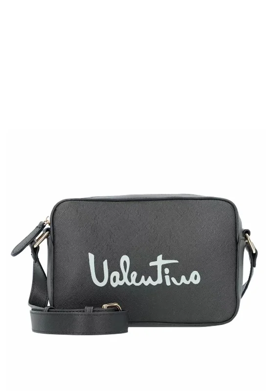 Valentino Shore Camera Crossbody Bag, Nero