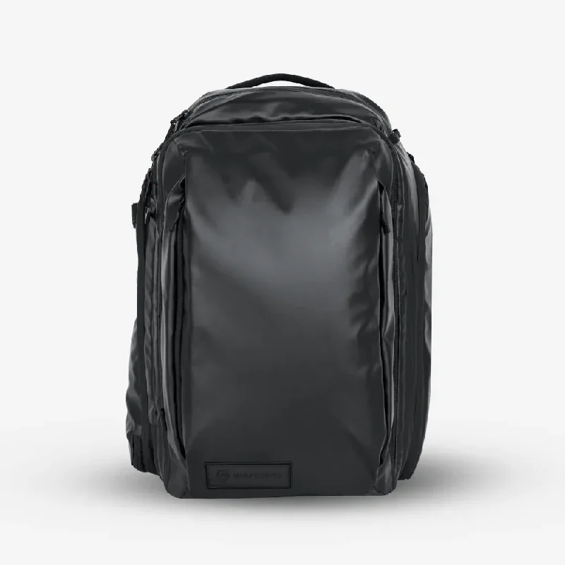 Soft - sided travel bag with reinforced corners for durabilityWandrd Transit 35L Travel Backpack