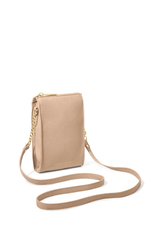 Katie Loxton Zana Slim Crossbody Bag, Soft Tan