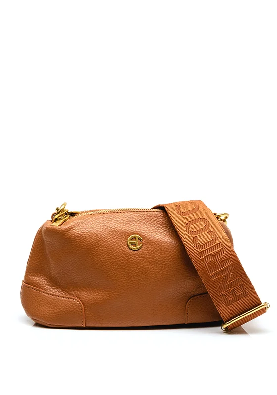 Zen Collection Strap Detail Cross Body, Camel